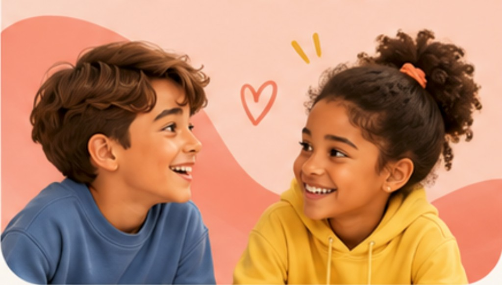 Children illustrating Social &
Emotional Skills